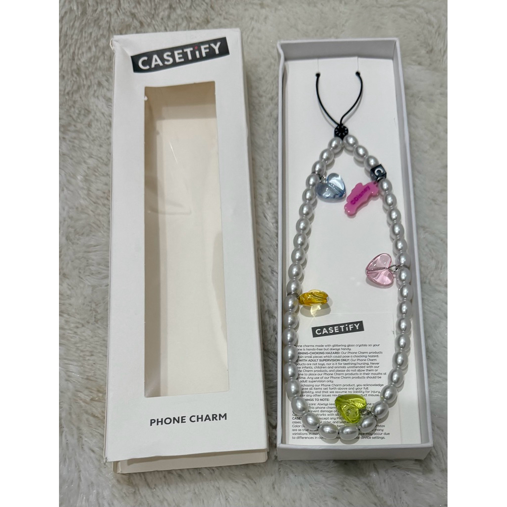 Casetify Princess Love Phone Charm Gantungan Hp Original