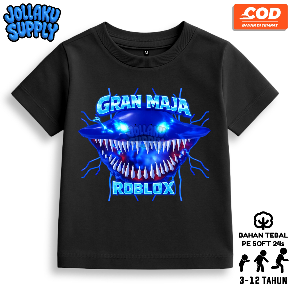Kaos Anak El Gran Maja Fish It Roblox - Baju Atasan Anak Roblox Fish It