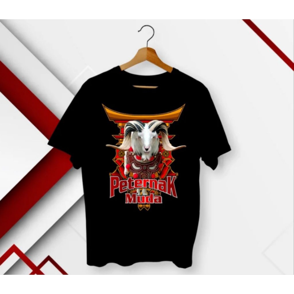 Kaos T-shirt PETERNAK MUDA DOMBA GARUT Kaos Distro Unisex