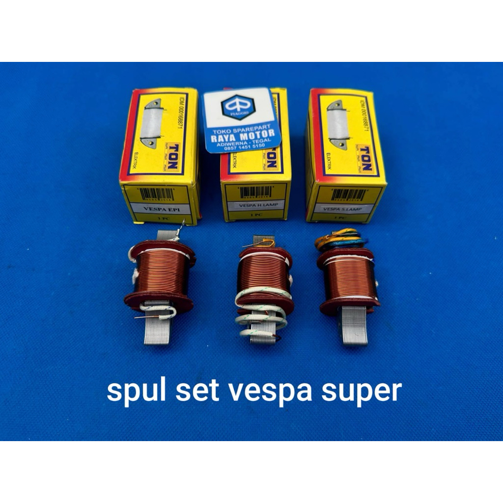 spul set pengapian vespa px,excel,super