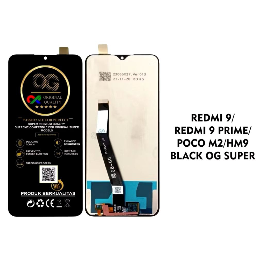 LCD REDMI 9/REDMI 9 PRO POCO M2 COMPLET FULSET