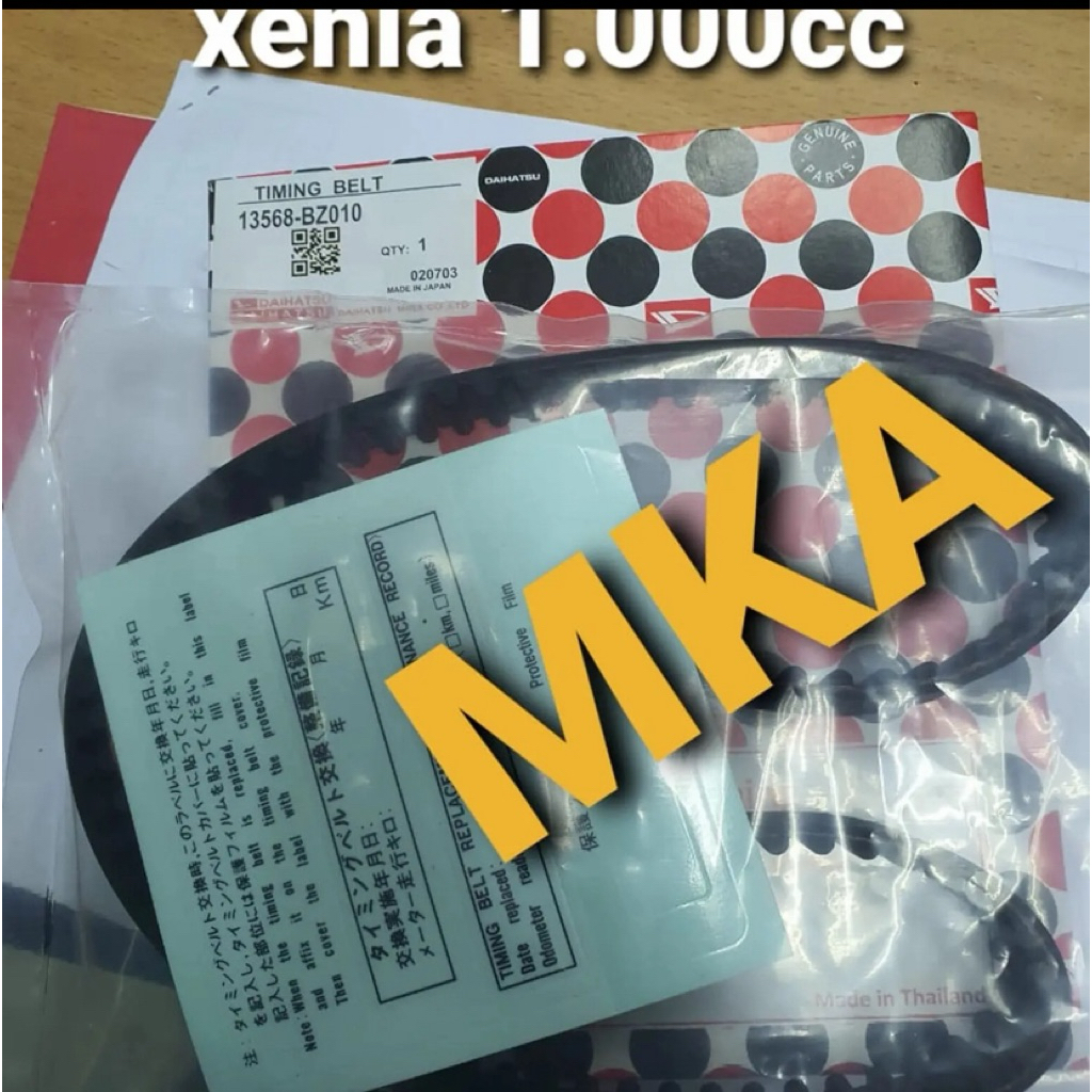 TIMING BELT DAIHATSU XENIA 1000cc