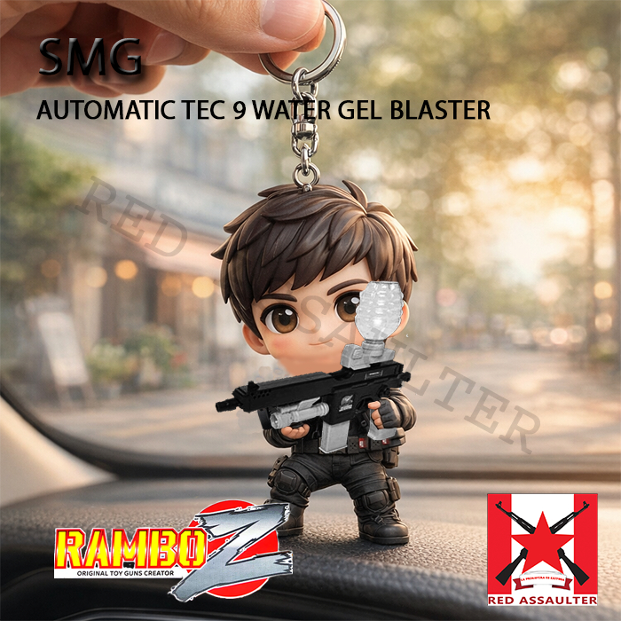Gantungan Kunci Chibi Replika Tec9 Auto RamboZ