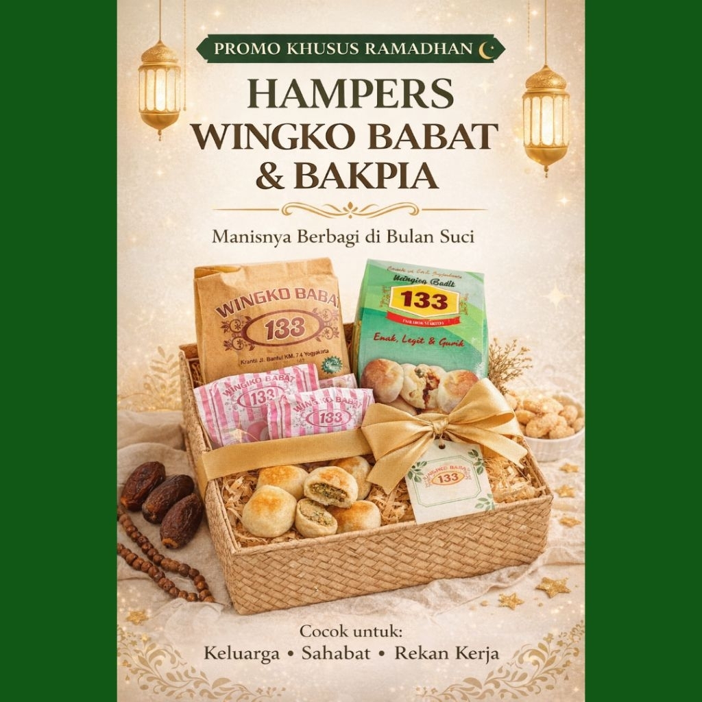 Hampers Wingko Babat & Bakpia – Oleh-oleh Khas Jogja