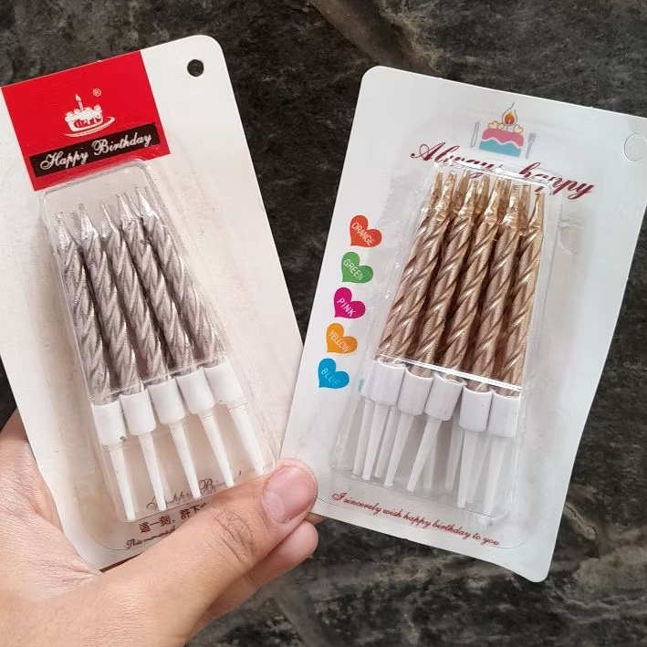 LILIN ULIR SPIRAL Ulang Tahun Pernak Pernik Perlengkapan Pesta MURAH goodiebag ultah anak murah