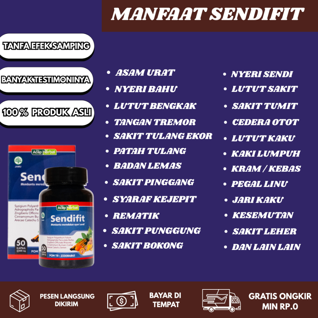 SENDIFIT Obat Nyeri Keseleo Nyeri Kaki Bengkak Kaki Cedera Pada Sendi Cedera Pada Kaki Radang Sendi