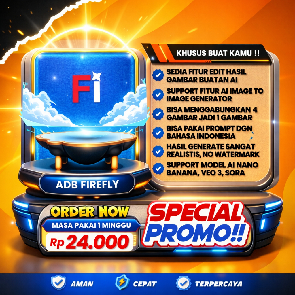 4000 Credit Adobe Firefly Generative Fill - RESMI