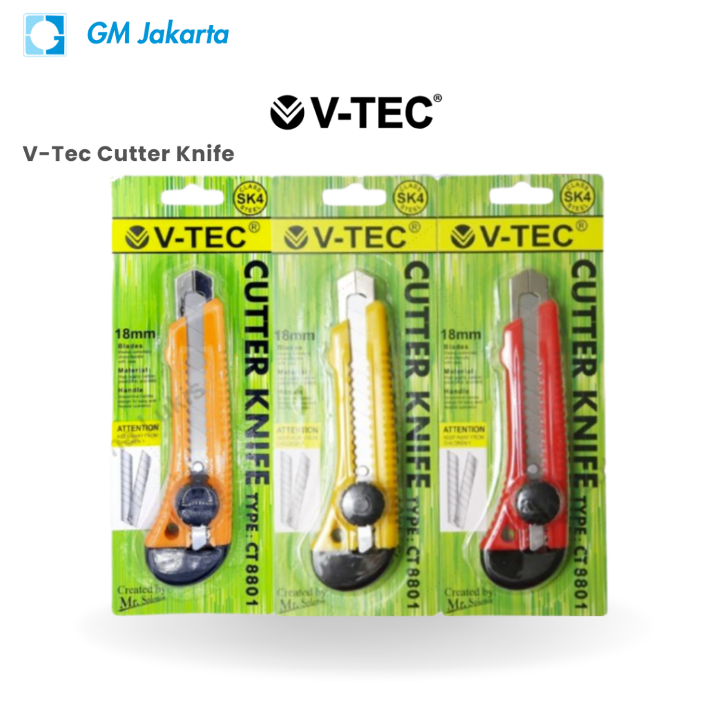 V-TEC Cutter Knife Type CT 8801