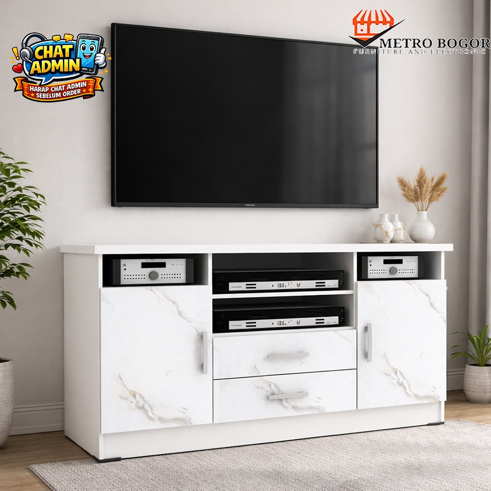 Rak TV / Meja TV / Buffet TV ROMARO RTV 0809 MURAH