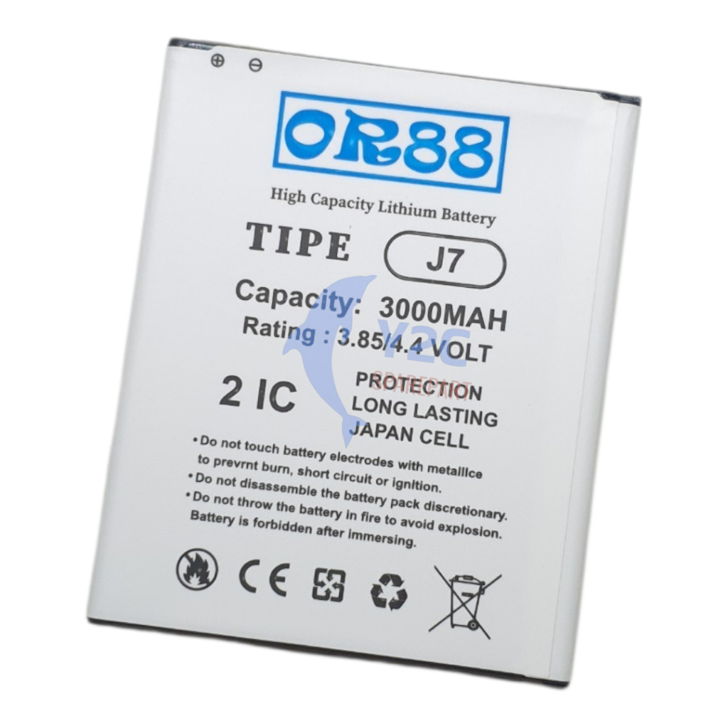 BATERAI SAMSUNG J700 / J700F / GALAXY J7 2015 DOUBLE POWER OR88 / BATRE / BATRAI / BATERE / BATU / B