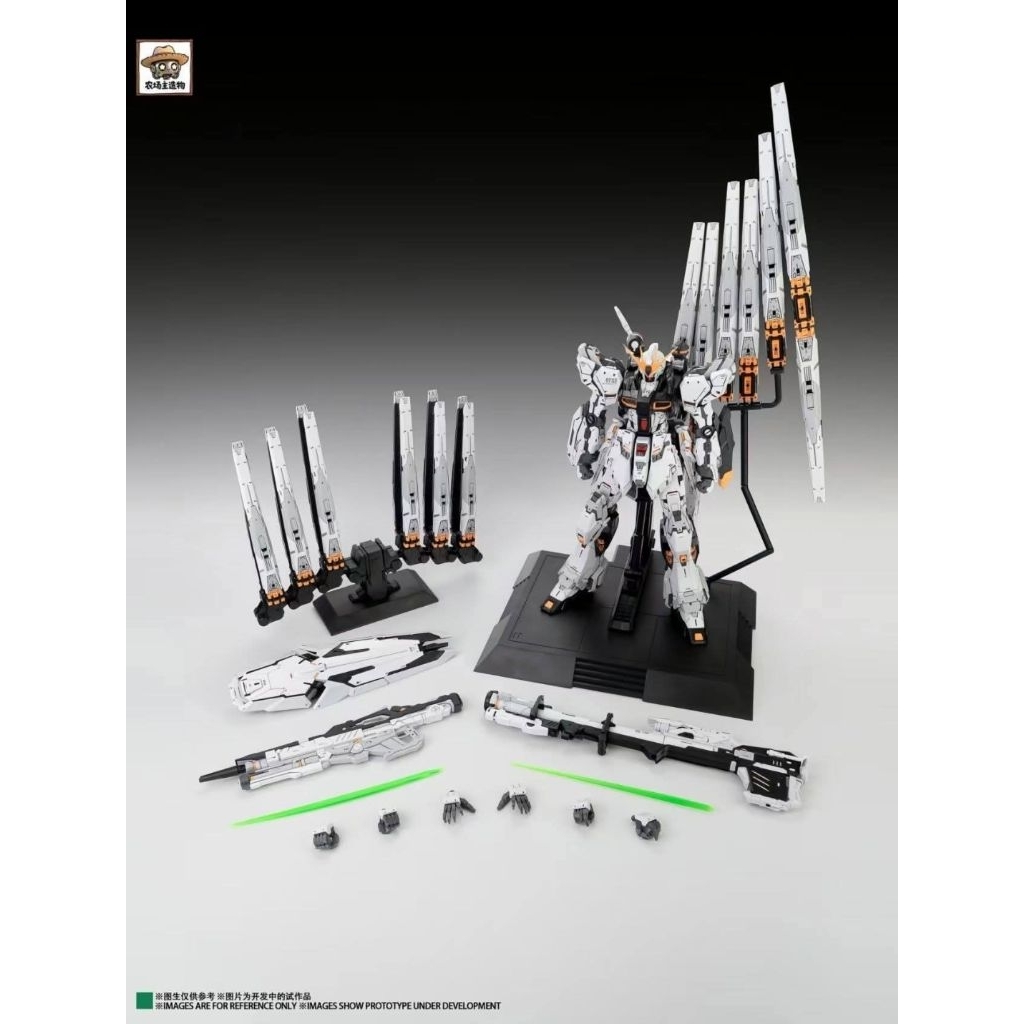 Farmer Creation 1/100 Nu Gundam Fortune Meow GK Style Model Kit