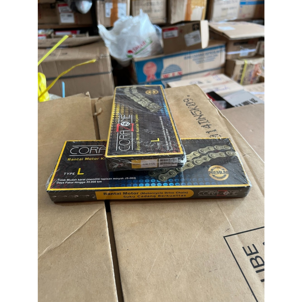 RANTAI MOTOR CORAZONE L 428L-110L