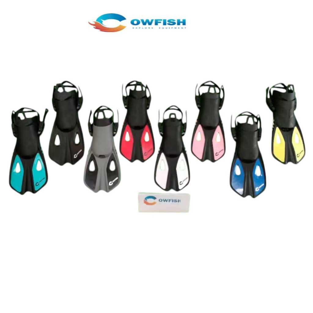 COWFISH Kaki Katak Snorkeling Fins Kaki Katak Fins Renang Fins Diving