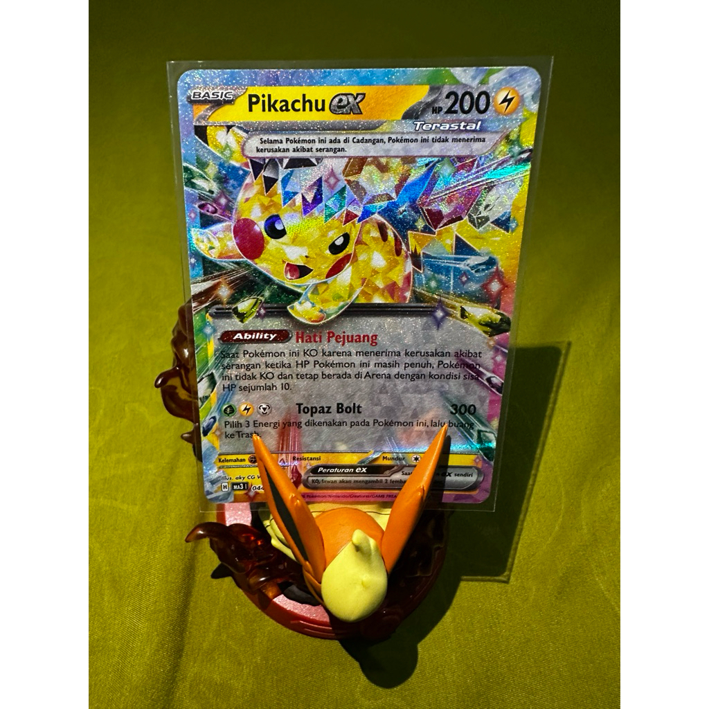 Kartu Pokemon Pikachu Ex