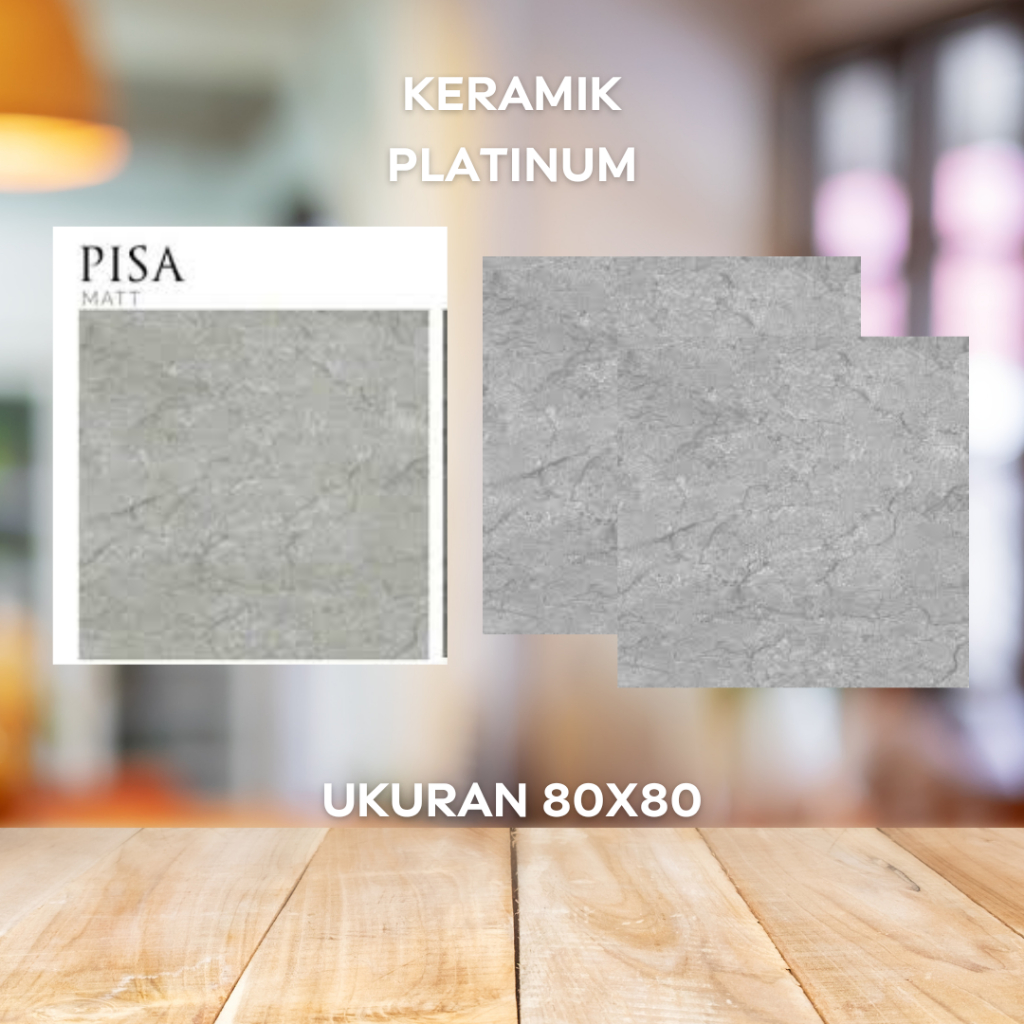 KERAMIK PLATINUM PISA GREY UK 80X80