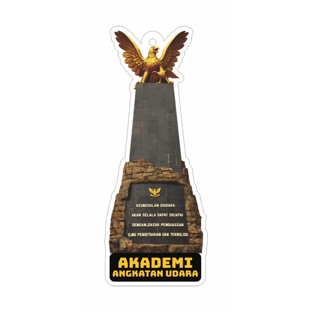 Ganci Karakter Monumen AKADEMI ANGKATAN UDARA