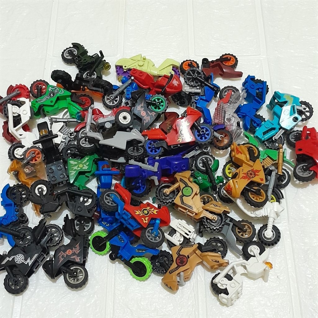 Lego kw sepeda motor - sepeda motor lego - lego second