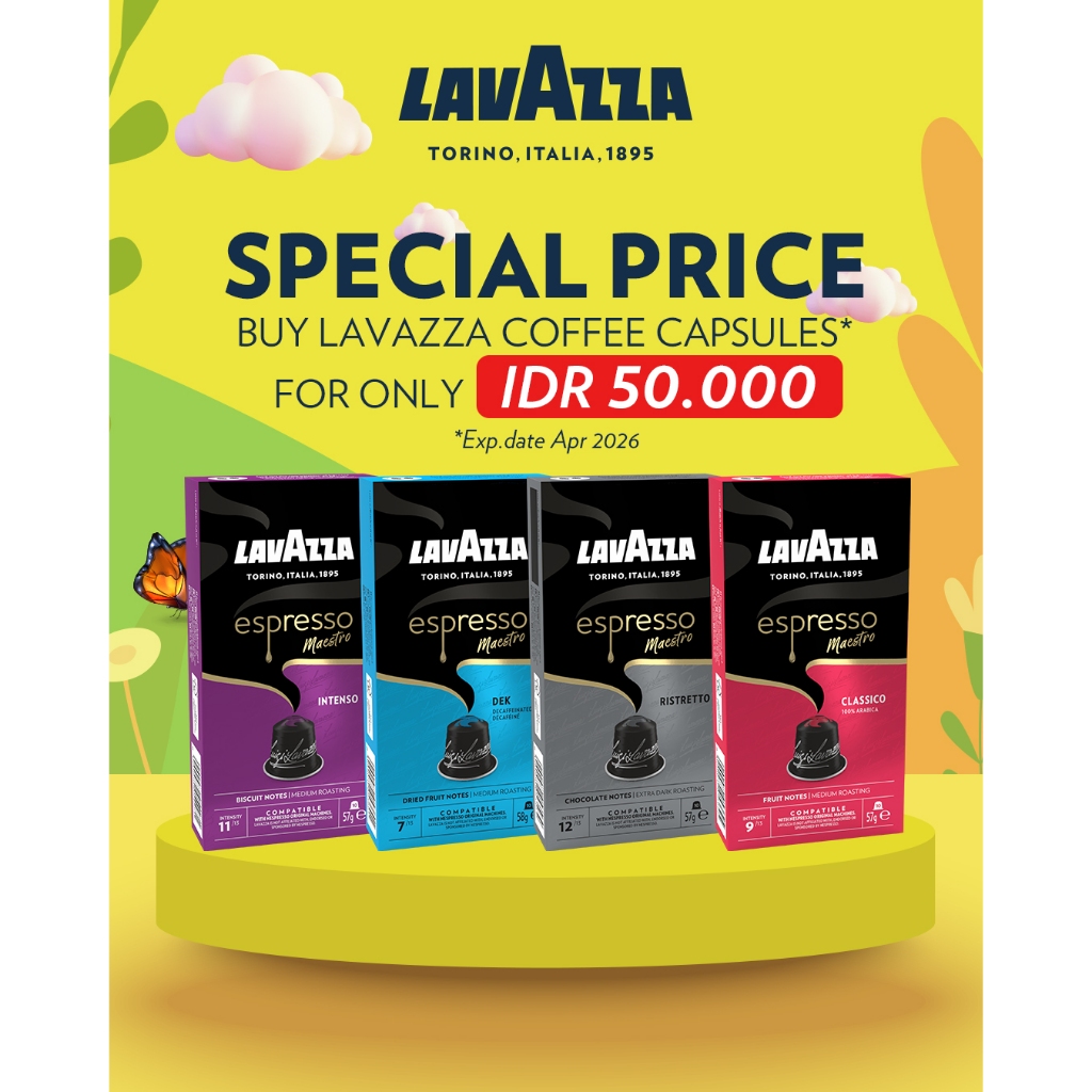 LAVAZZA Coffee Capsules Espresso Ristretto