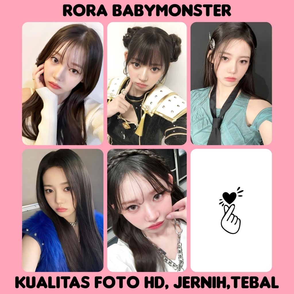 Photocard RORA BABYMONSTER unoff