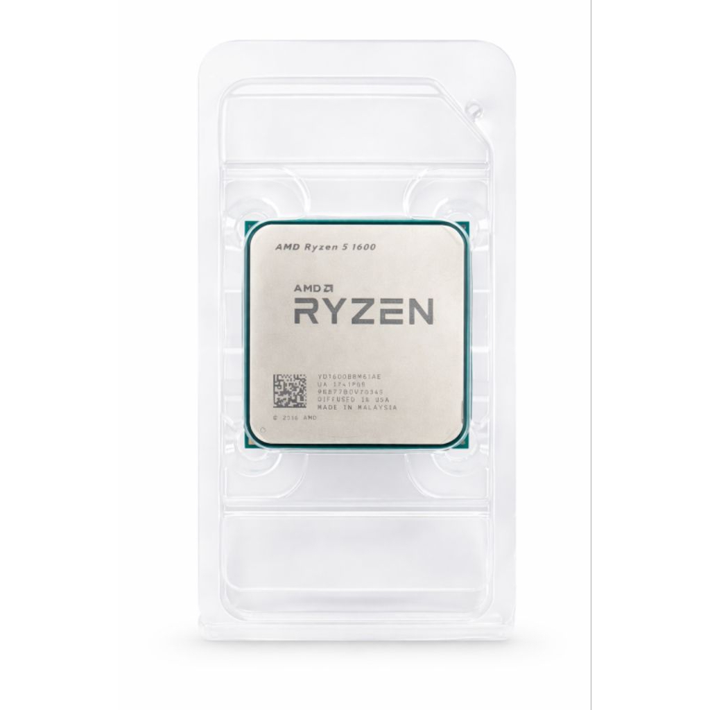 AMD Ryzen 5 1600 6 Core 12 Thread AM4 CPU Processor Tray tanpa box