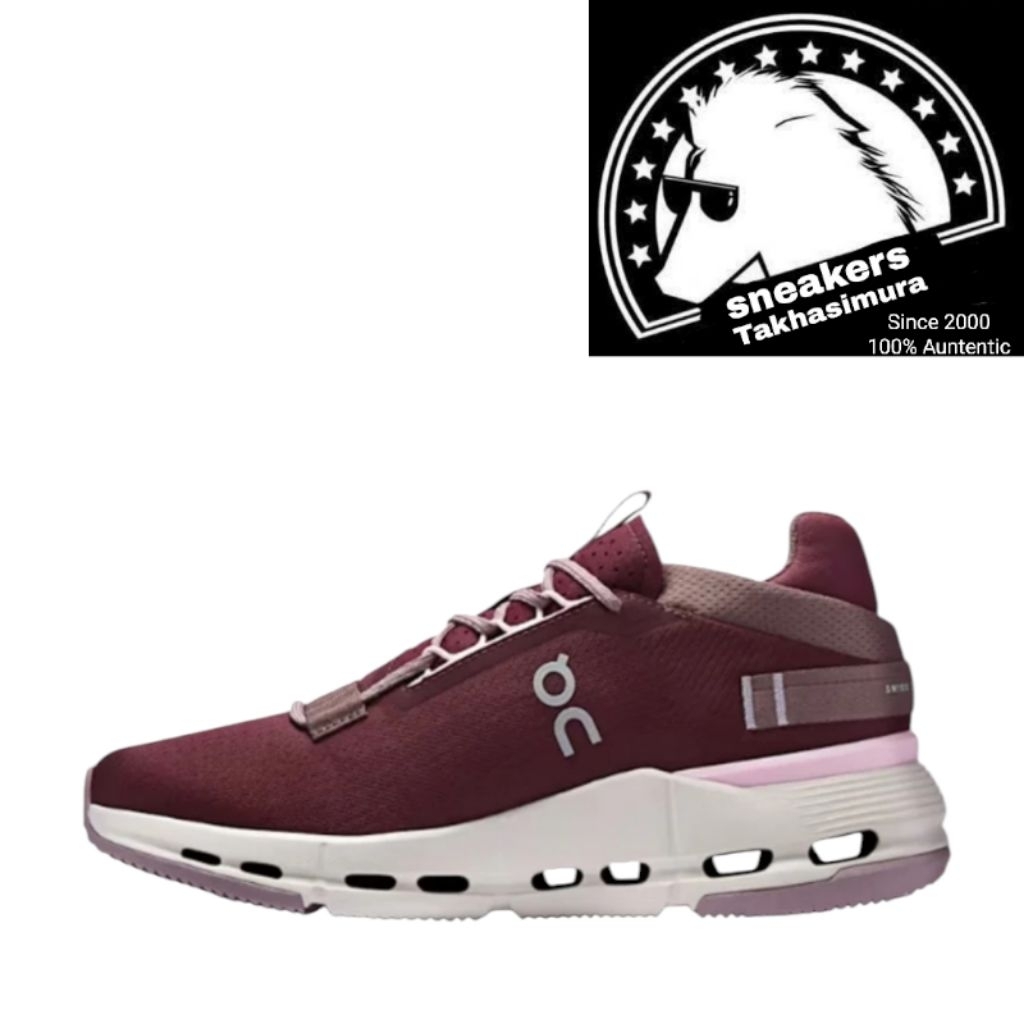 On Cloudnova 2 Maroon Womens