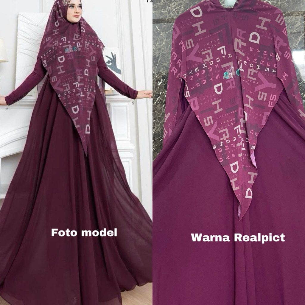 YASMINE SERIES BY FARFAT SYAR’I KOLEKSI MOZZA SYAR’I