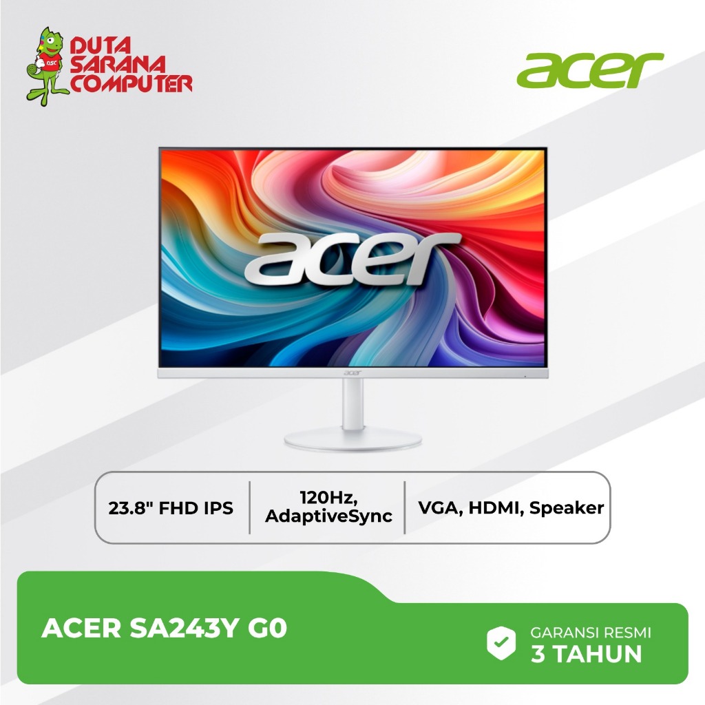 Acer SA243Y G0 Monitor 23.8" IPS FHD 120Hz 1ms