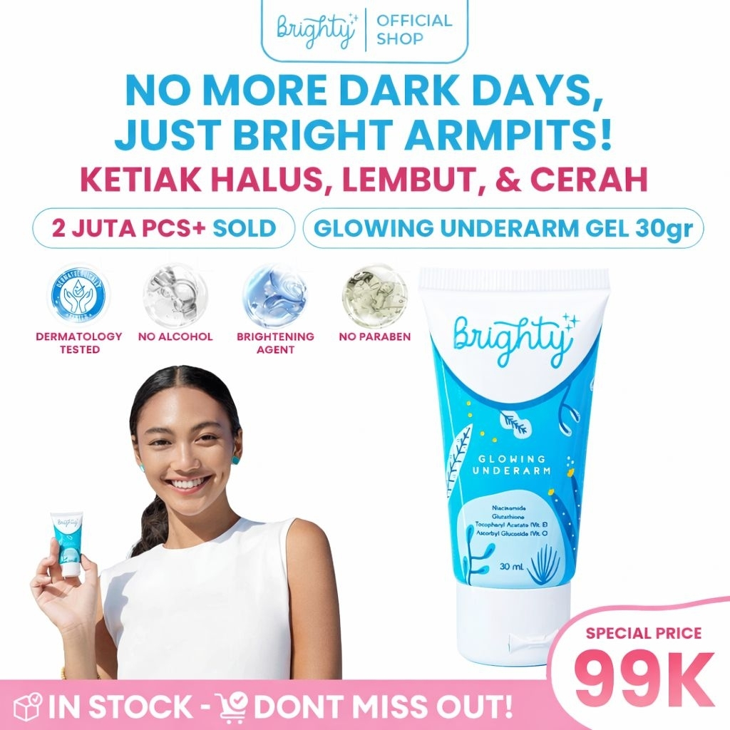 BRIGHTY - Glowing Underarm Pemutih Ketiak