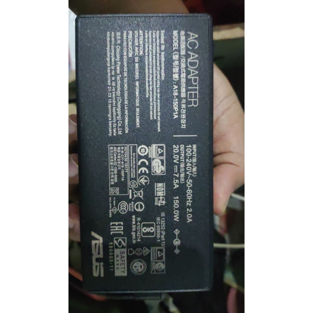 Charger Asus Tuf 150Watt Ori Second