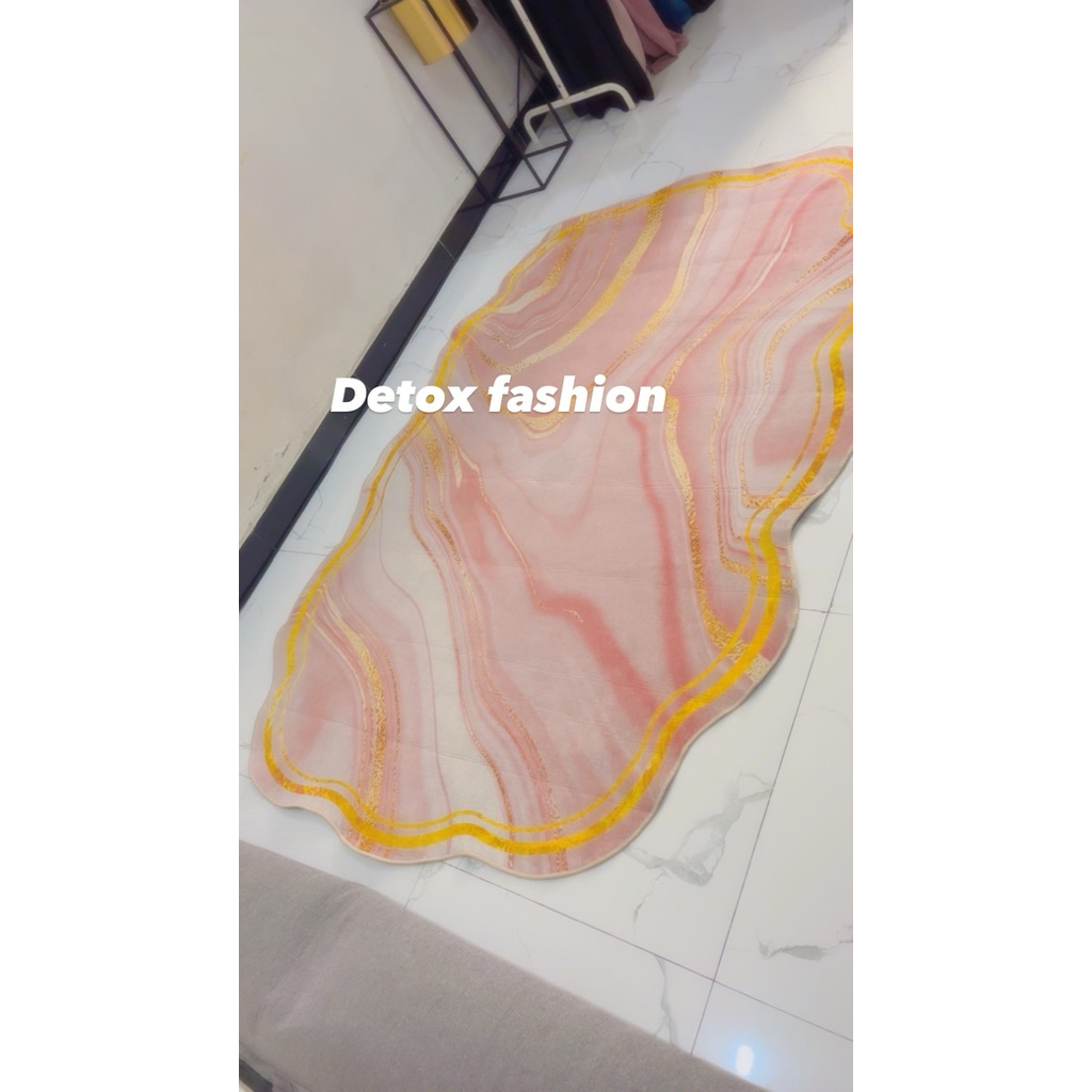 karpet aesthetic pink abstrak