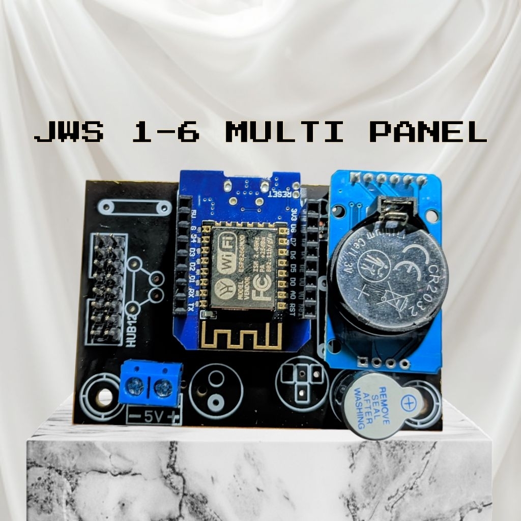 Controller Jws 1-6 Panel / Kontroler Jam Masjid / Mesin Jam Masjid Digital / Jam Jadwal Sholat / Jws