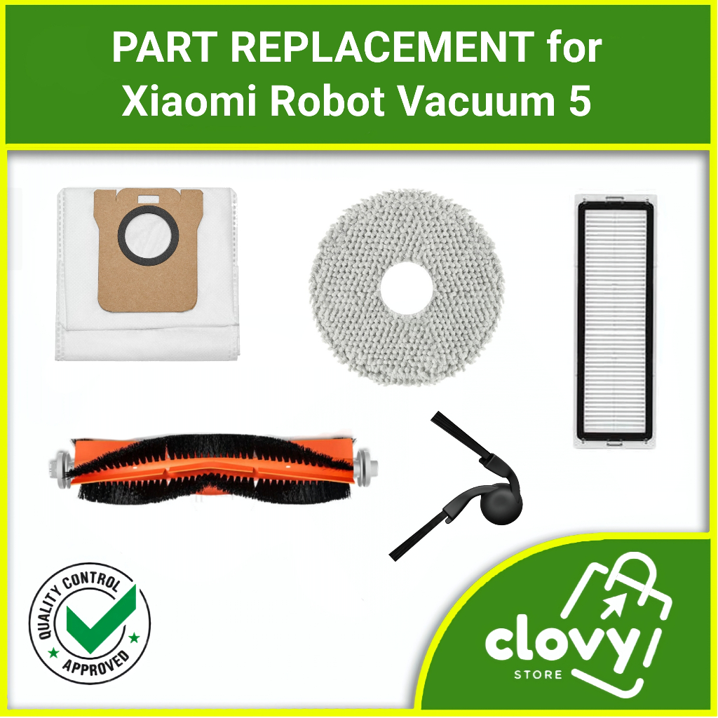 Xiaomi Robot Vacuum 5 Exchangeable & Spare Part Robot Vacuum Accessories