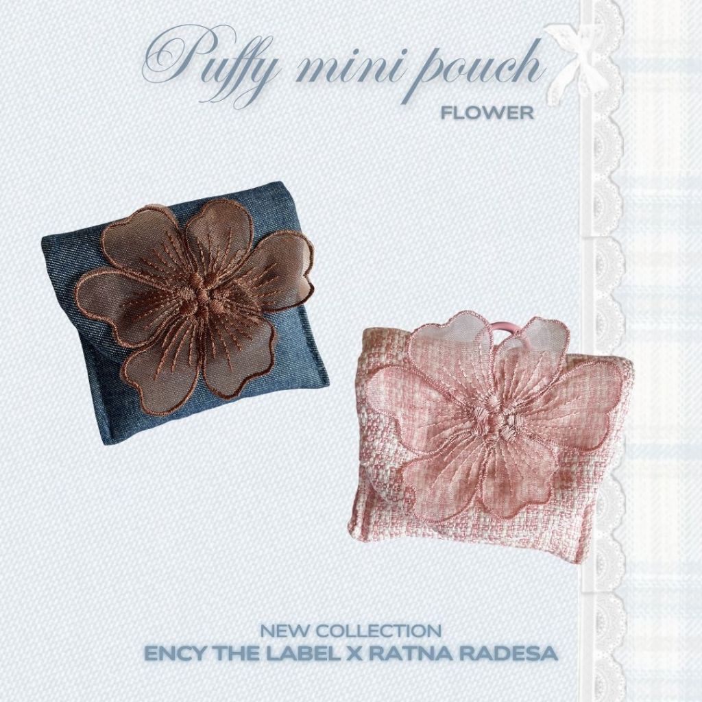 PUFFY MINI POUCH by Ratna Radesa x Ency