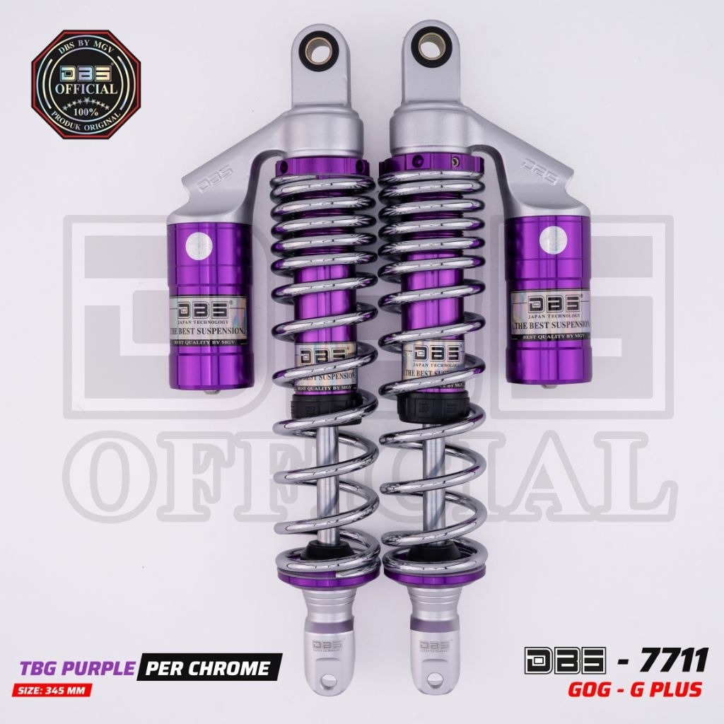 DBS 7711 Series New Shock Belakang NmaxOld Pcx150 Pcx160 ukuran 345mm