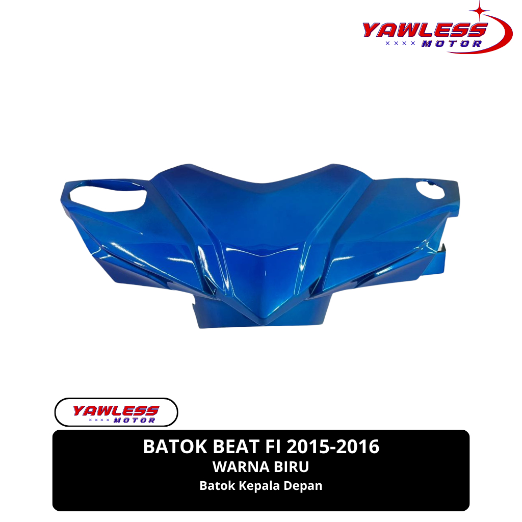 Batok depan Beat Fi 2015-2016 stater Halus warna Biru / batok beat fi 2015