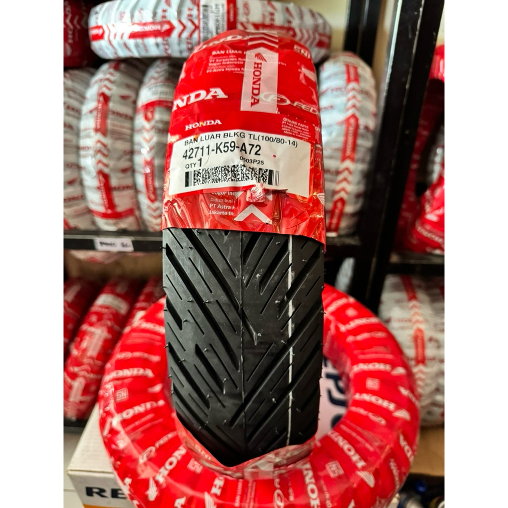 Federal K59 100/80-14 Tubeless
