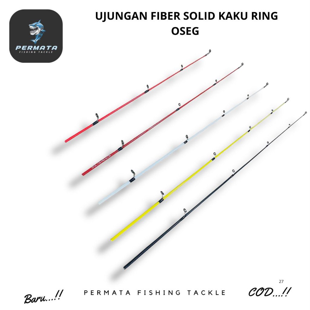 UJUNGAN FIBER SOLID KAKU RING OSEG PERMATA
