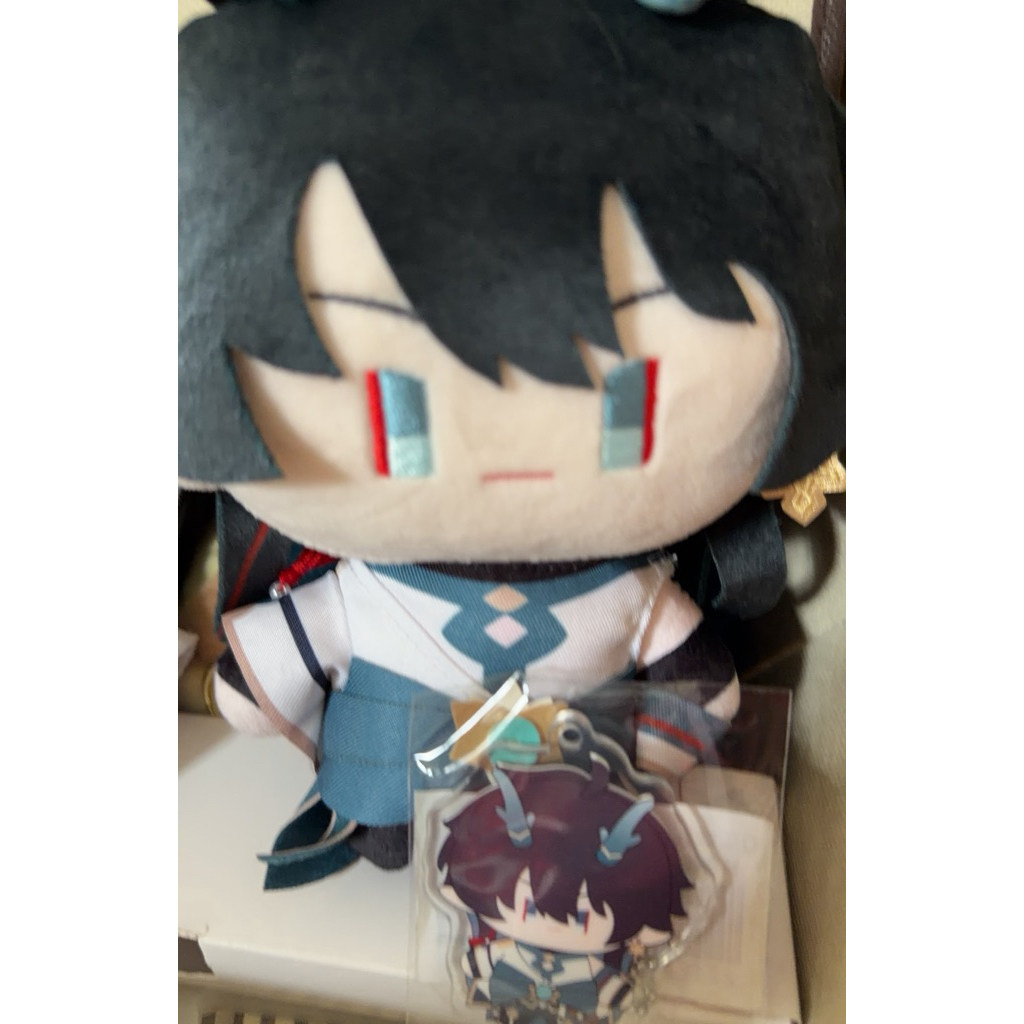 Hsr Honka star rail IL Danheng doll plush official + keyring