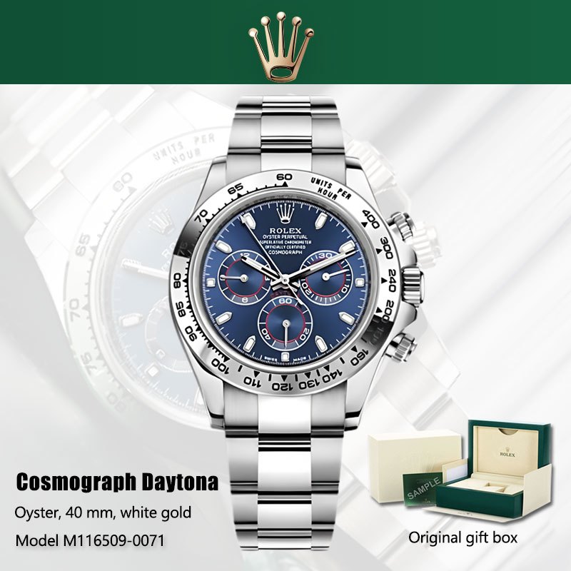 [100% ORI BARU Rolex Daytona] 100% original Jam tangan rolex pria Cosmograph Daytona M116509-0071 40