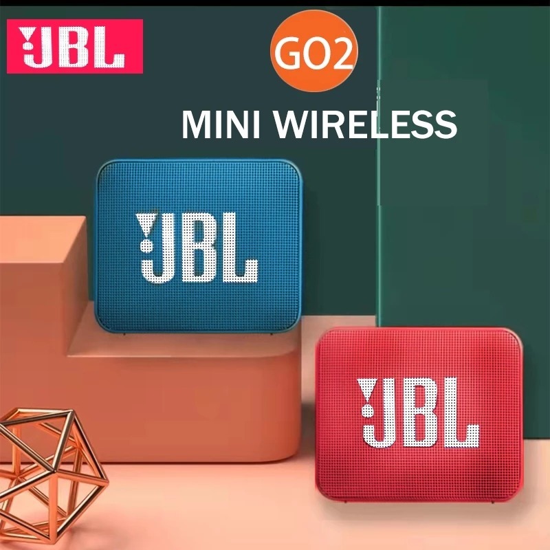 JBL Go 2 Bluetooth Speaker IPX7 Super Bass Speaker Protable Bluetooth 4.1 Anti Air