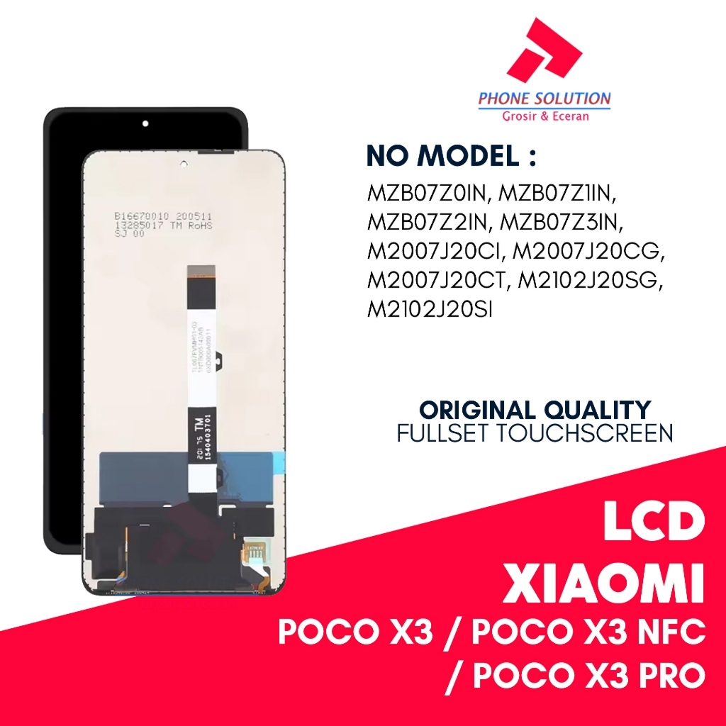 LCD POCO X3 / LCD POCO X3 NFC / LCD POCO X3 Pro - Fullset Touchscreen