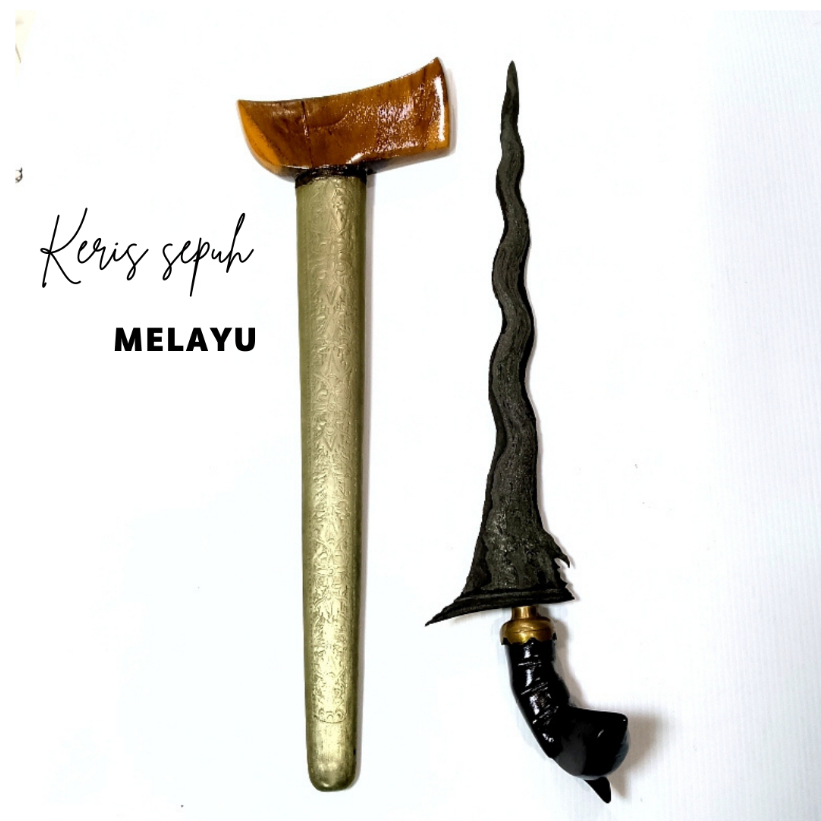 Keris Sepuh Melayu era Sriwijaya | Sandangan Warangka Khas Melayu