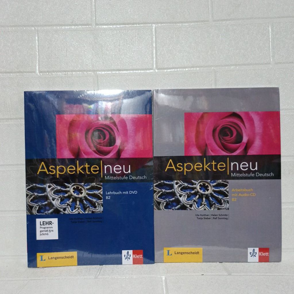 Buku Aspekte Neu Mittelstufe Deutsch Lehrbuch And Arbeitsbuch mit DVD Audio B2 - Buku Bahasa Jerman 