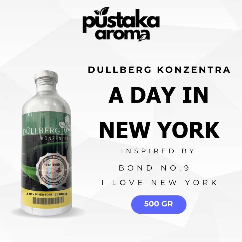BIBIT PARFUM - A DAY IN NEW YORK - DULLBERG | 500 GR | 1 KG | SEGEL HOLOGRAM