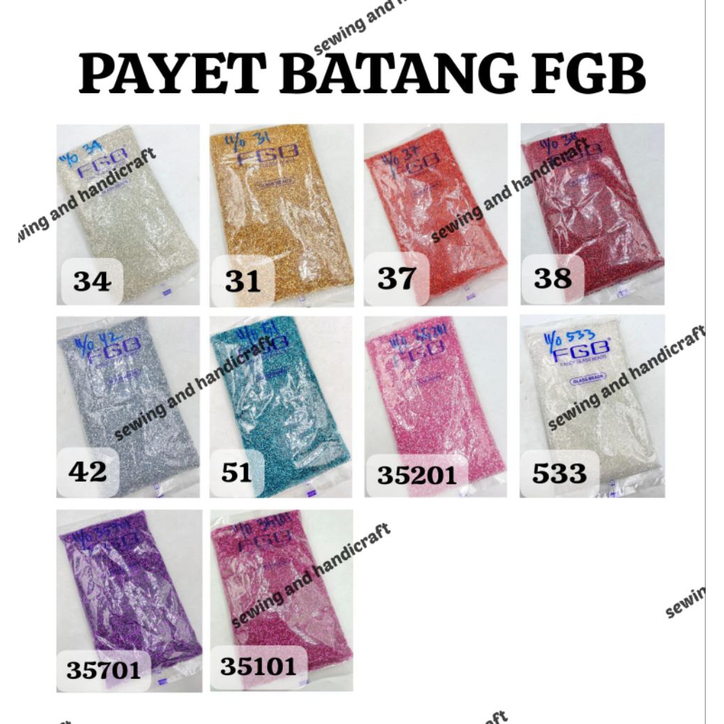 Payet batang FGB isi ±450 gram