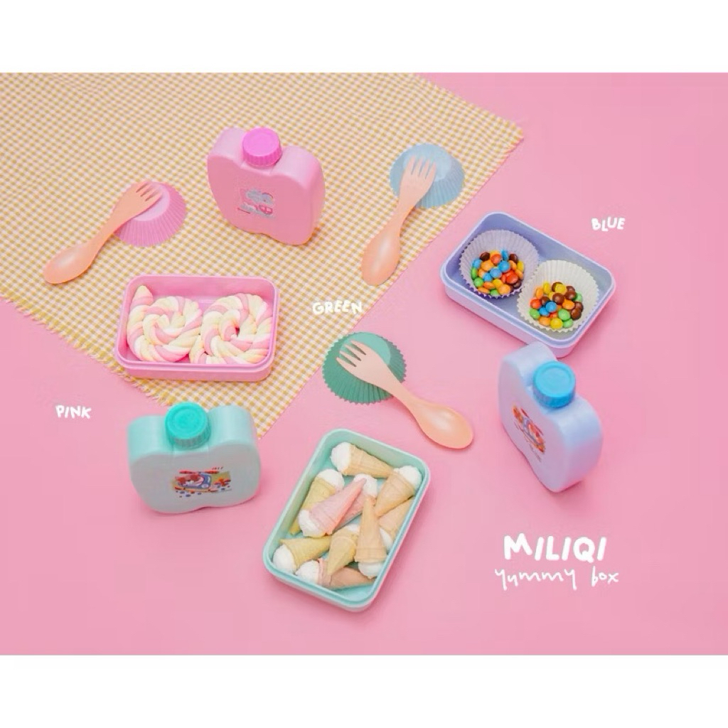 MILIQI - Trolley Lunch Box - Koper Kotak bekal anak