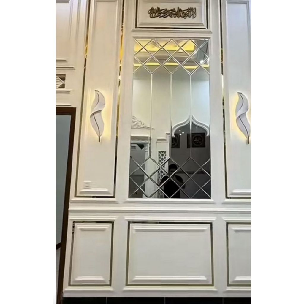 cermin bevel / custom cermin bevel/ cermin bevel tebal 5mm READY STOK SIAP KIRIM GARANSI 100%