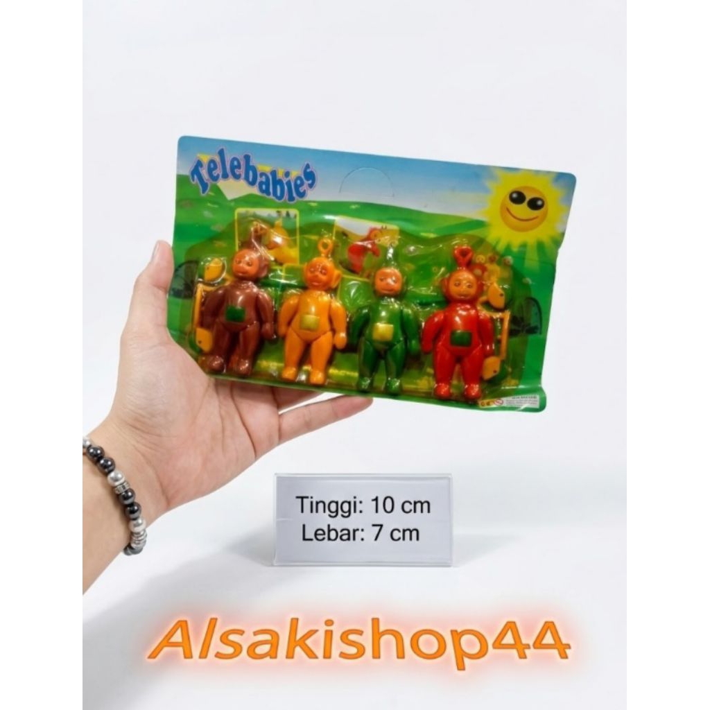 Boneka figur Teletubbies set vintage