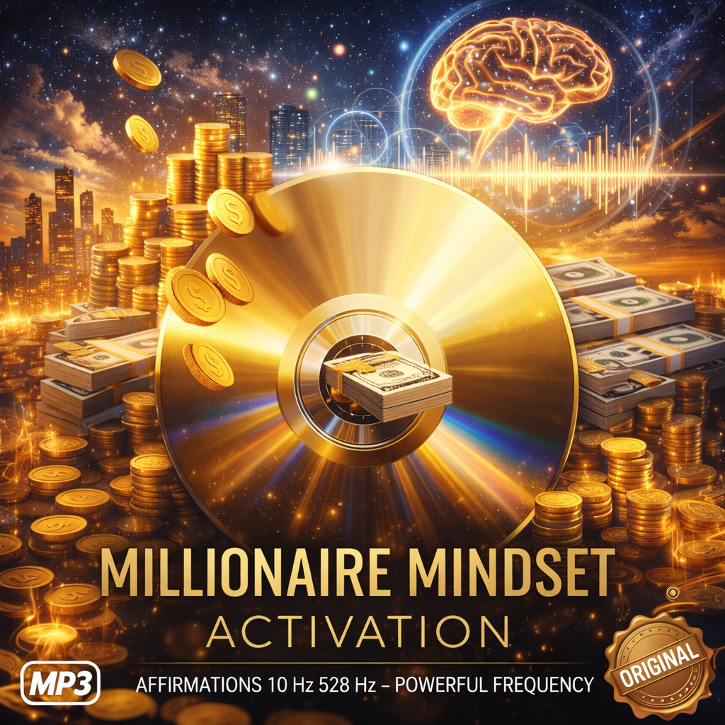 Audio Millionaire Mindset Activation (Affirmations 10 Hz 528 Hz) Powerful Frequency