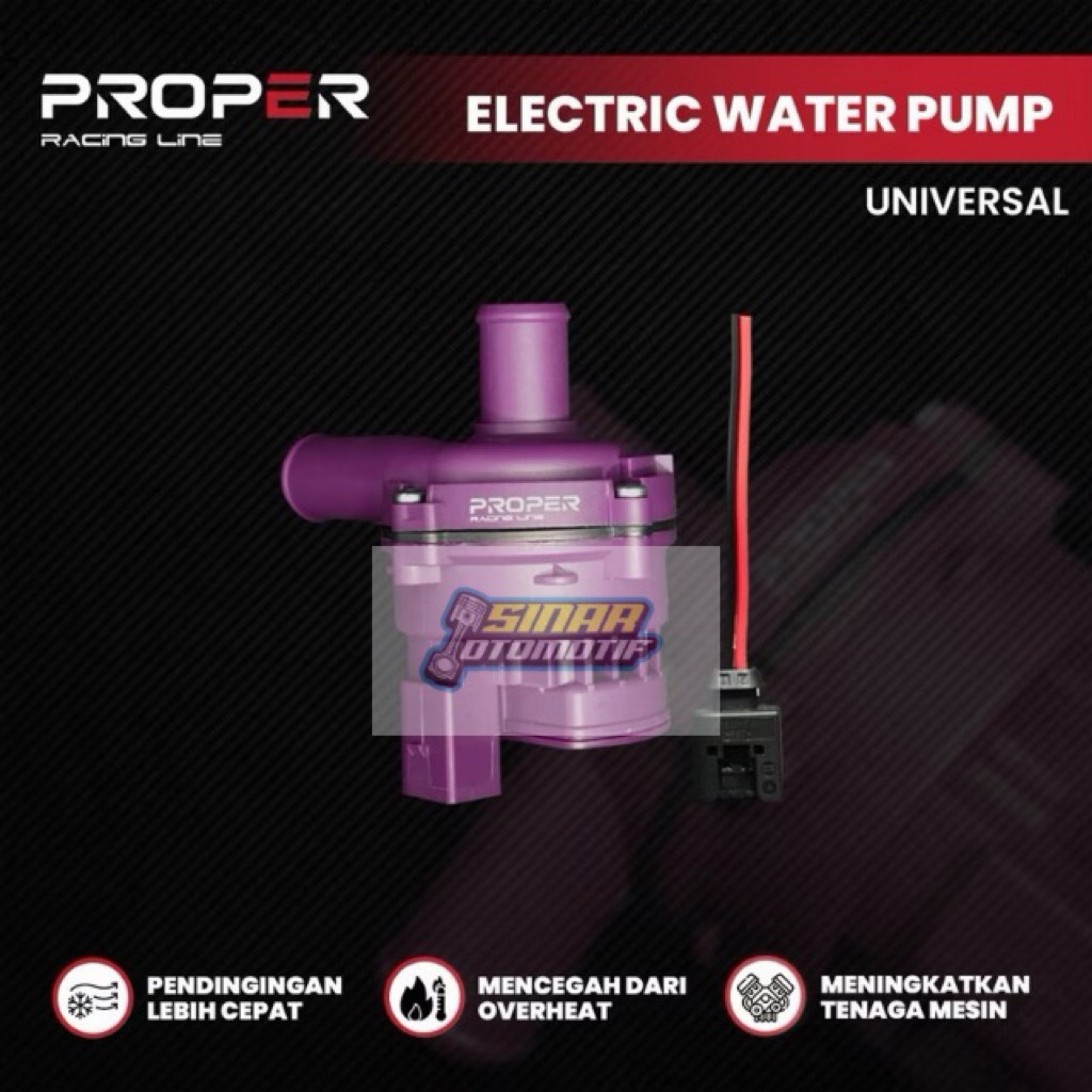 Electric water pump EWP Proper Racing Line Universal
